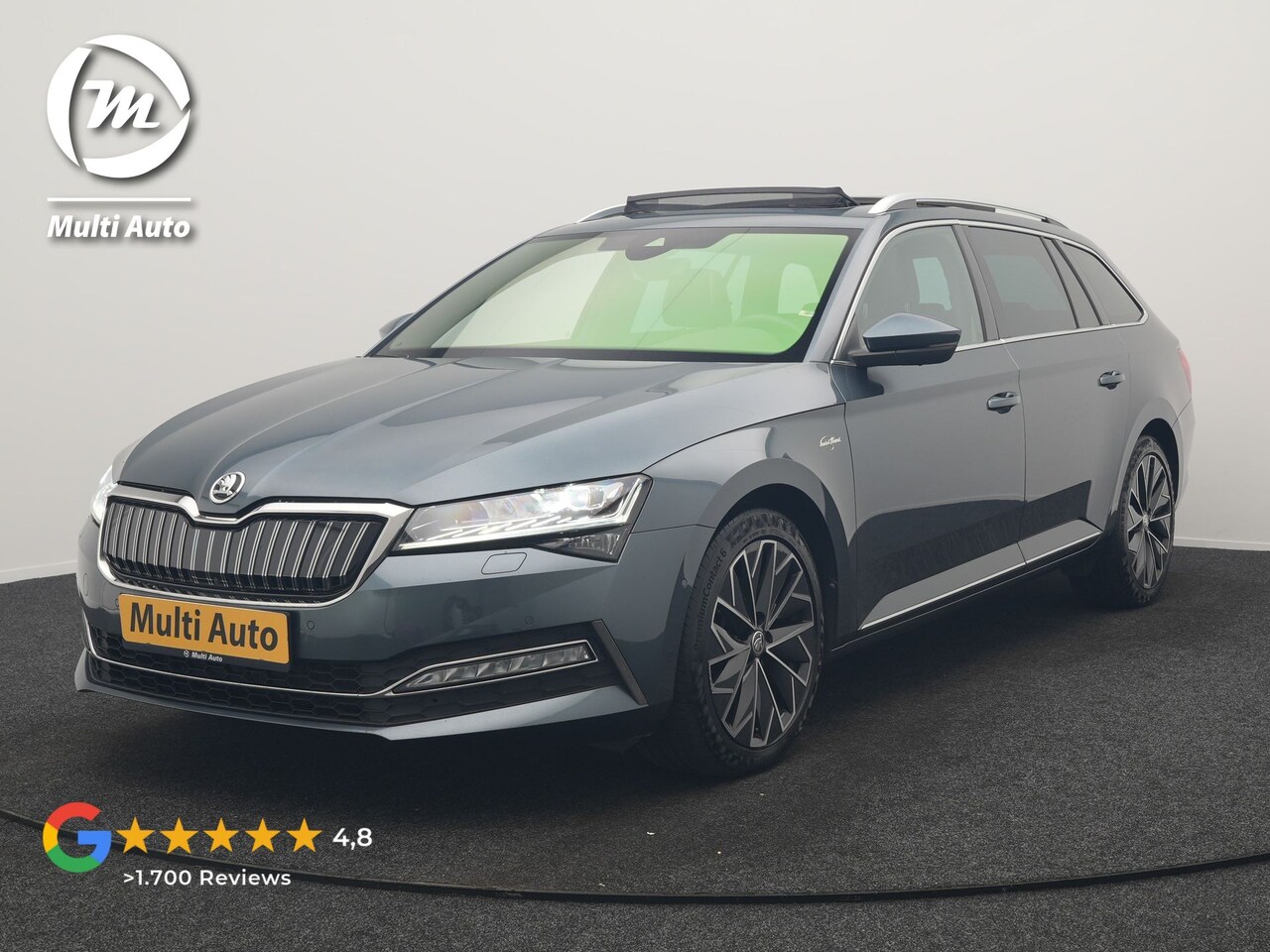 Skoda Superb Combi - 1.4 TSI iV Laurin & Klement PHEV 218pk Dealer O.H. | Trekhaak Af Fabriek | Panodak | Adapt - AutoWereld.nl
