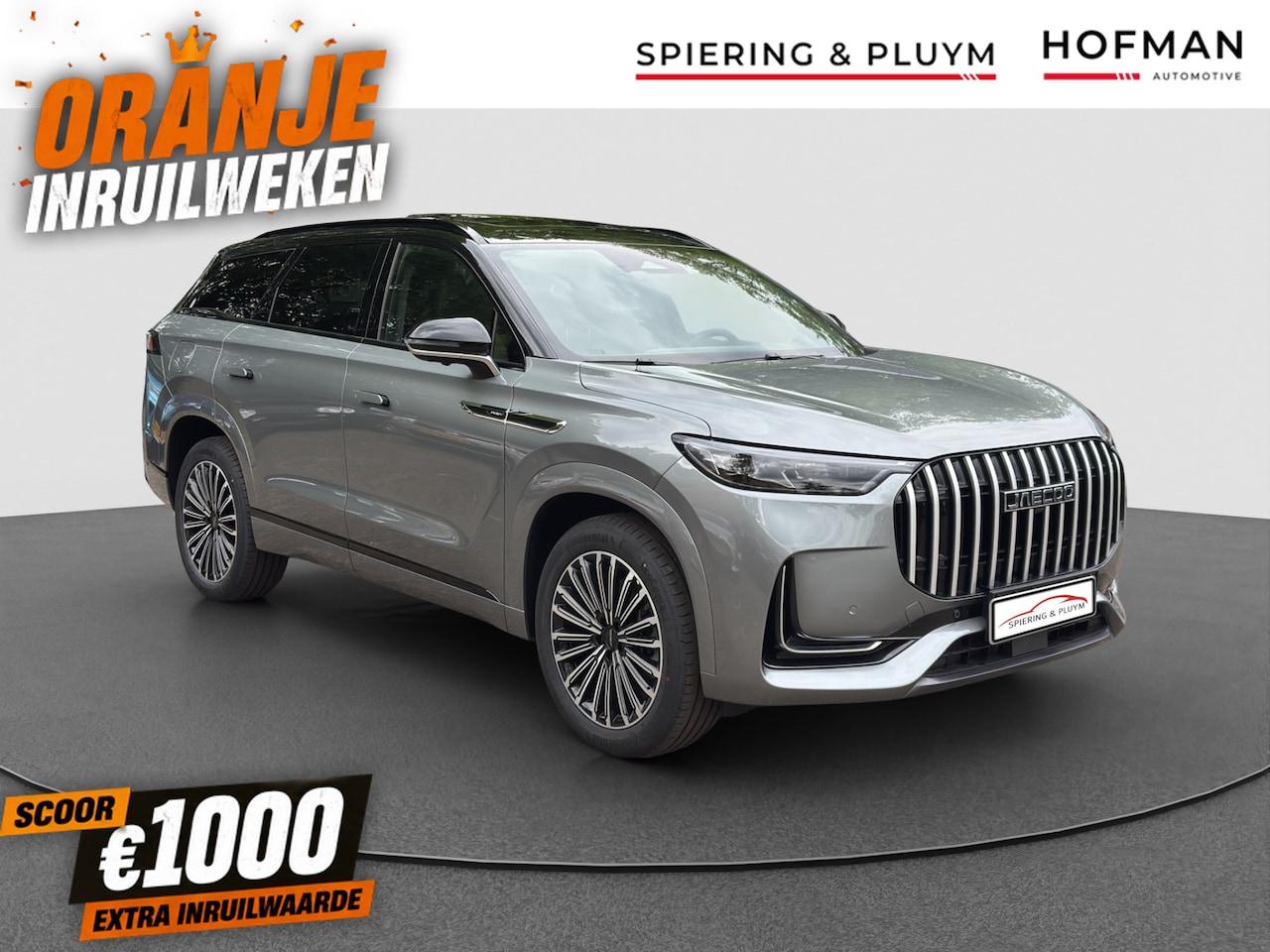 Jaecoo 8 - 1.5 SHS-P Exclusive 7p | Pano | Massage | Head Up INCL. INRUILPREMIE €4000,- - AutoWereld.nl