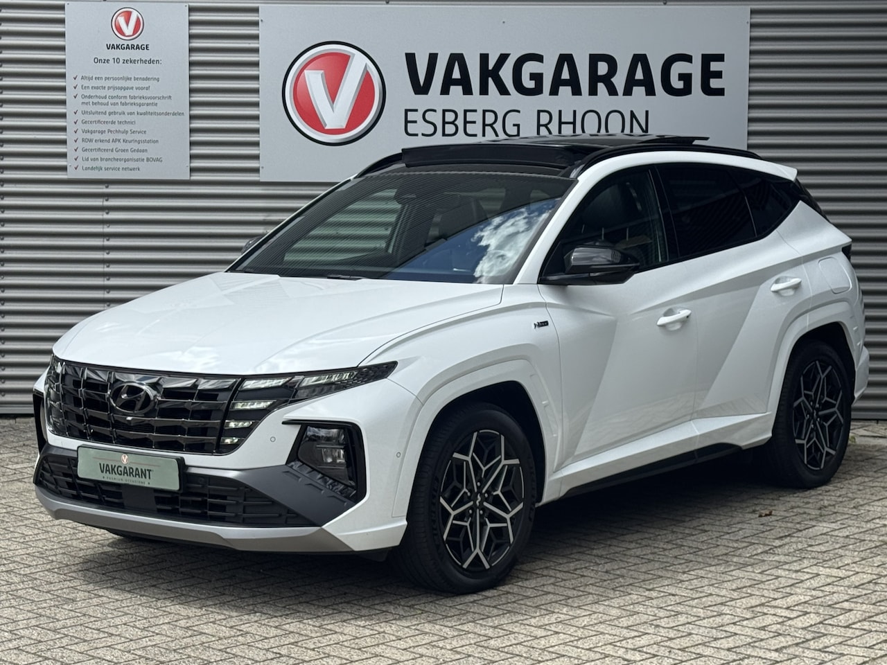 Hyundai Tucson - 1.6 T-GDI PHEV N Line Sky 4WD 1.6 T-GDI PHEV N Line Sky 4WD SCHUIFDAK,360CAM - AutoWereld.nl