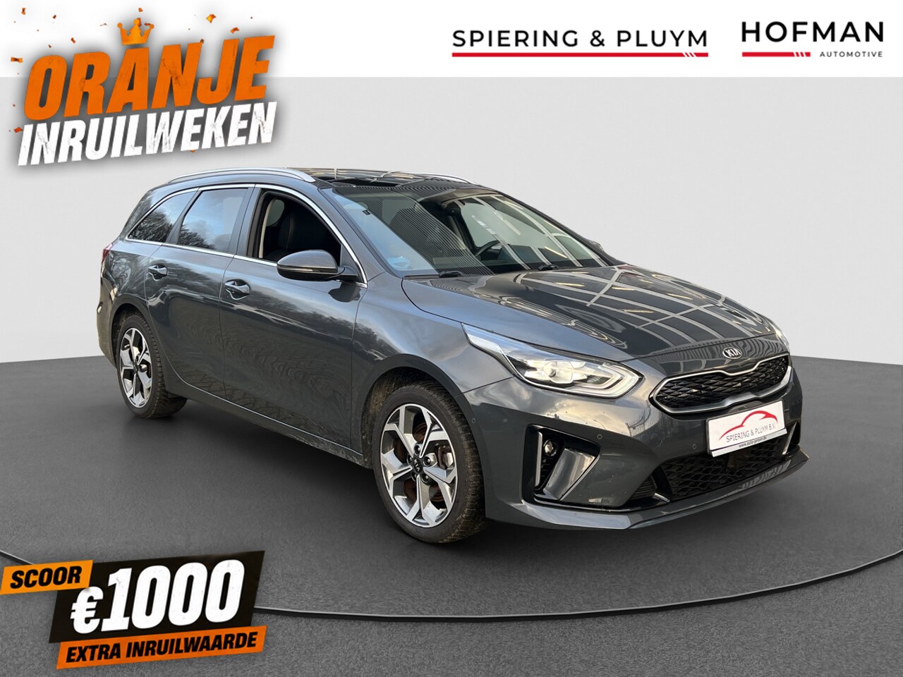 Kia Cee'd Sportswagon - Ceed 1.6 GDI PHEV ExecutiveLine | Panorama | Leder | Camera - AutoWereld.nl