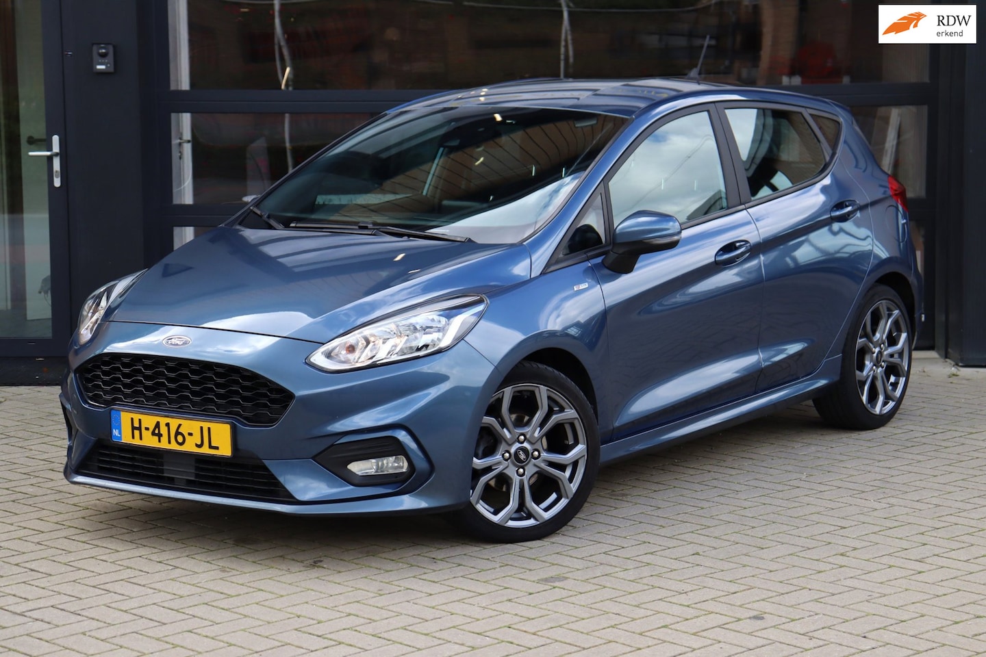 Ford Fiesta - 1.0 EcoBoost ST-Line | Apple Carplay | Navi | Airco | Stoel/Stuur Verwarming | Cruise | - AutoWereld.nl