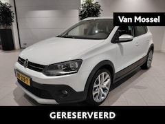 Volkswagen Polo - 1.2 TSI Cross Airco | Cruise Control | Dakrails | Lichtmetalen Velgen | Navigatie | Spraak