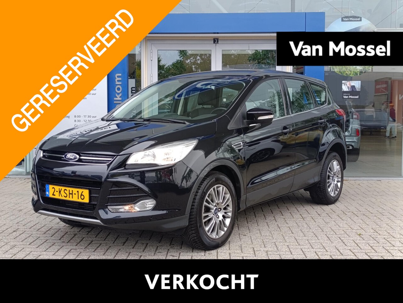 Ford Kuga - 1.6 Titanium | Elek. Achterklep | Sony audio | Key-less entry/start | Camera | Navigatie | - AutoWereld.nl