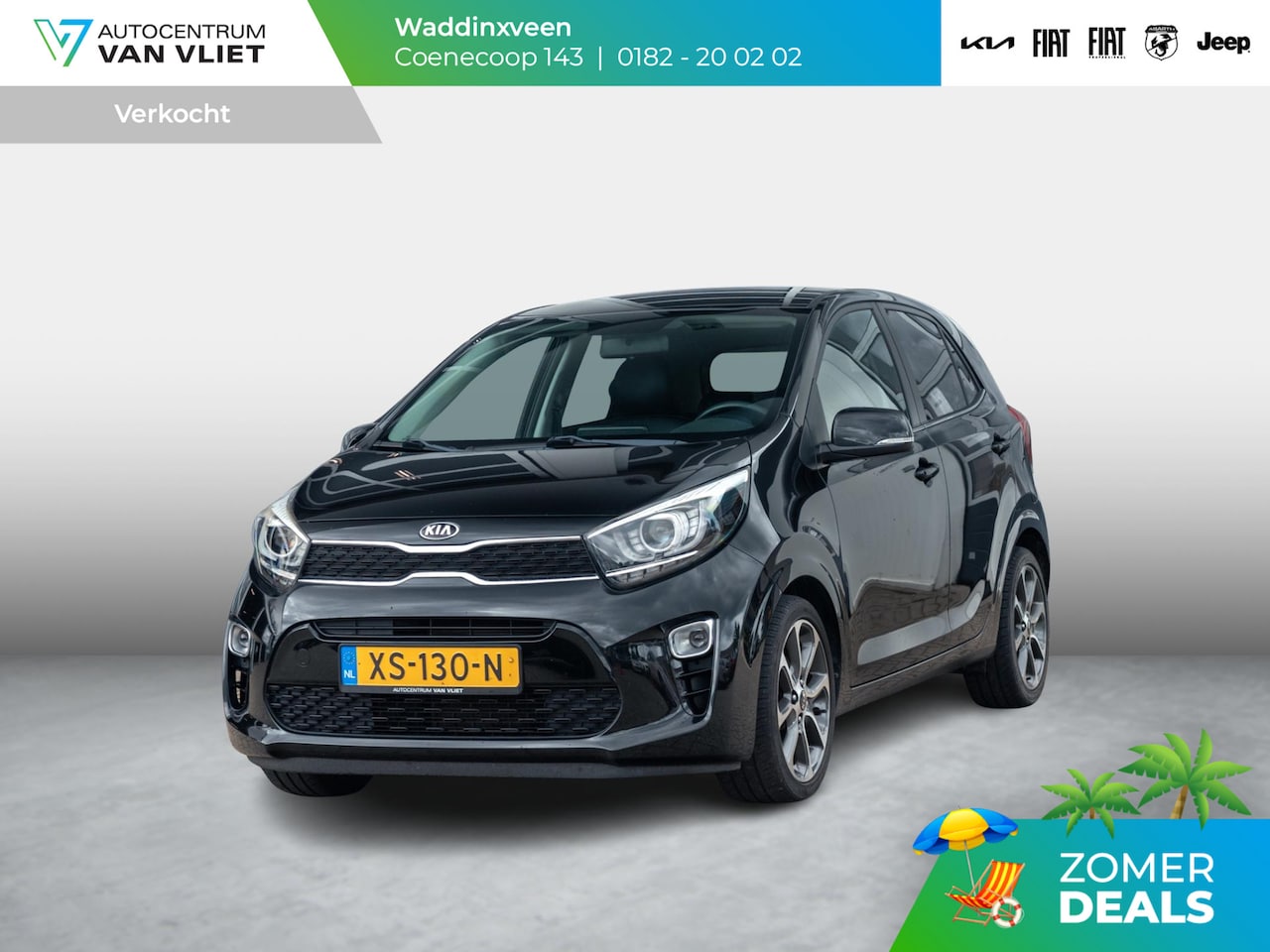 Kia Picanto - 1.0 CVVT Design Edition | Navi | Climate & Cruise control | Leder int. - AutoWereld.nl