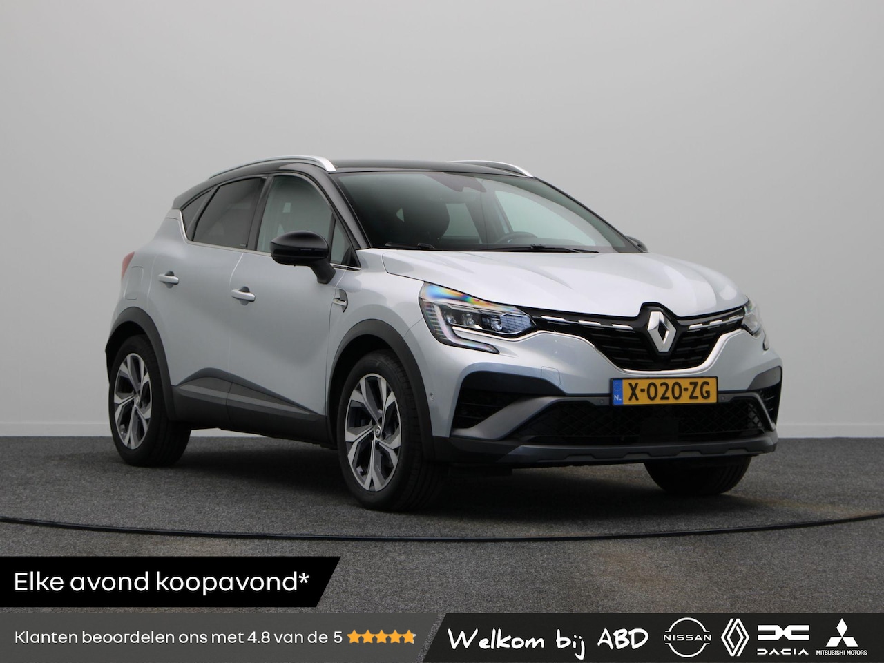 Renault Captur - 1.6 E-Tech Hybrid 145 R.S. Line | Adaptieve Cruise control | Bose audio | Stuurverwarming - AutoWereld.nl