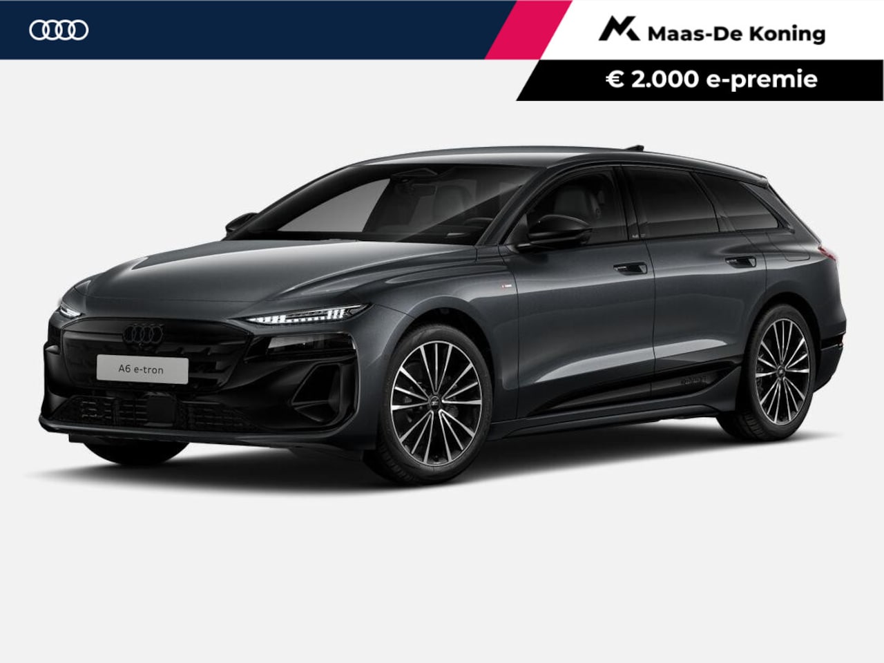 Audi A6 - e-tron S edition 83 kWh 286 PK · Trekhaak elek. wegklapbaar · Zwarte lederen sportstoelen - AutoWereld.nl