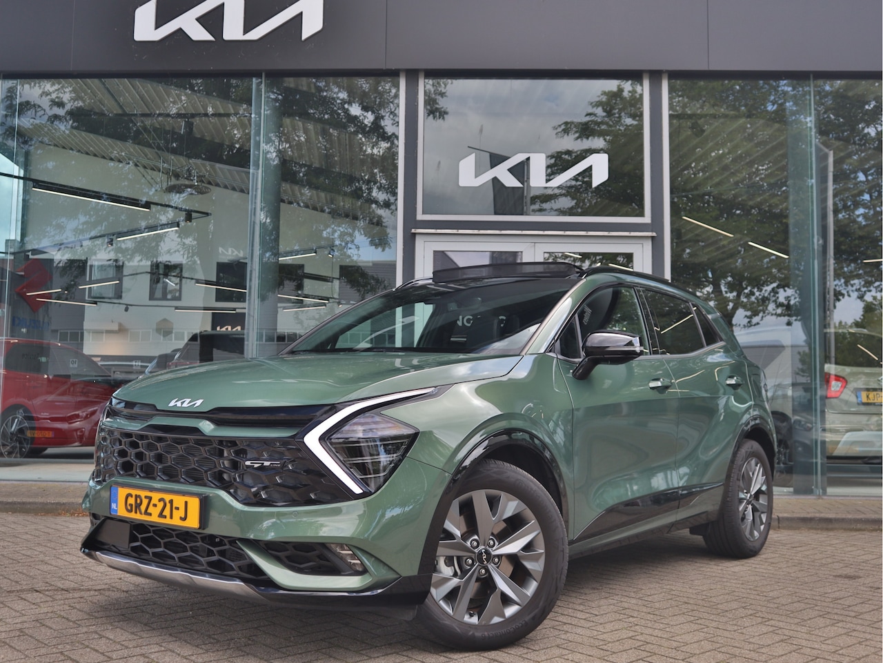 Kia Sportage - 1.6 T-GDi Hybrid GT-Line | Schuif/ Kanteldak | Adapt Cruise Control | Leder | Elec. achter - AutoWereld.nl