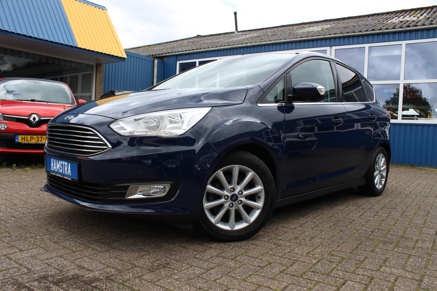 Ford C-Max - 1.0 "Titanium" - Navi - Cruise - Carplay + PDC !!! 125 Pk - AutoWereld.nl