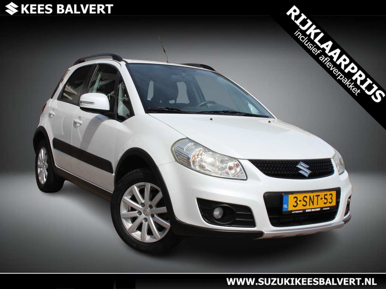 Suzuki SX4 - 1.6 Executive | Leer | Clima | Navi | Lage km-stand! | - AutoWereld.nl