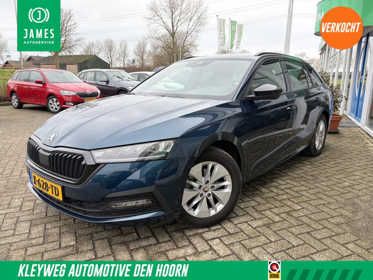 Skoda Octavia Combi - 1.0 TSI Bns Edition, MHEV Aut, Nav, Carplay, Stoel en Stuurverwa - AutoWereld.nl