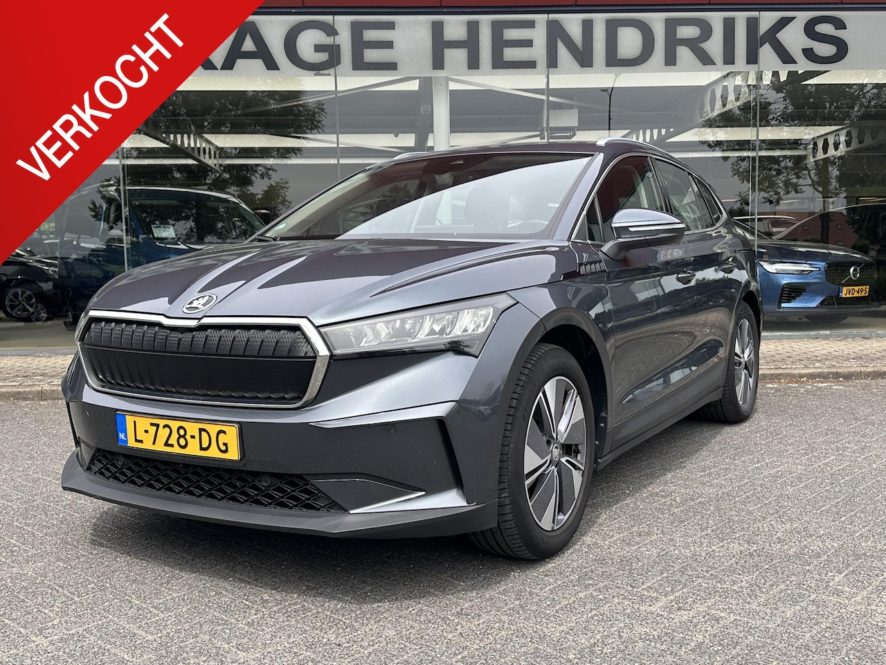 Skoda Enyaq iV - 80 | SOH 91,7% | Leder/Stof | Adaptive CC | Blindspot |  HUD | Navigatie | - AutoWereld.nl