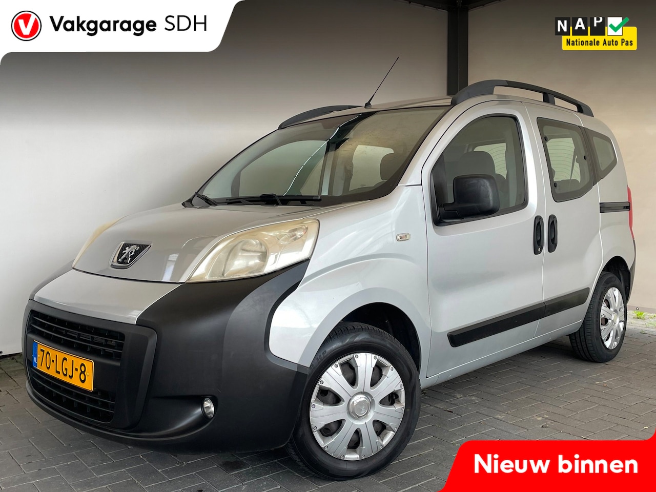 Peugeot Bipper Tepee - 1.4i|Luxe Pack|Airco|Schuifdeuren|Radio-CD speler|Nette auto! - AutoWereld.nl