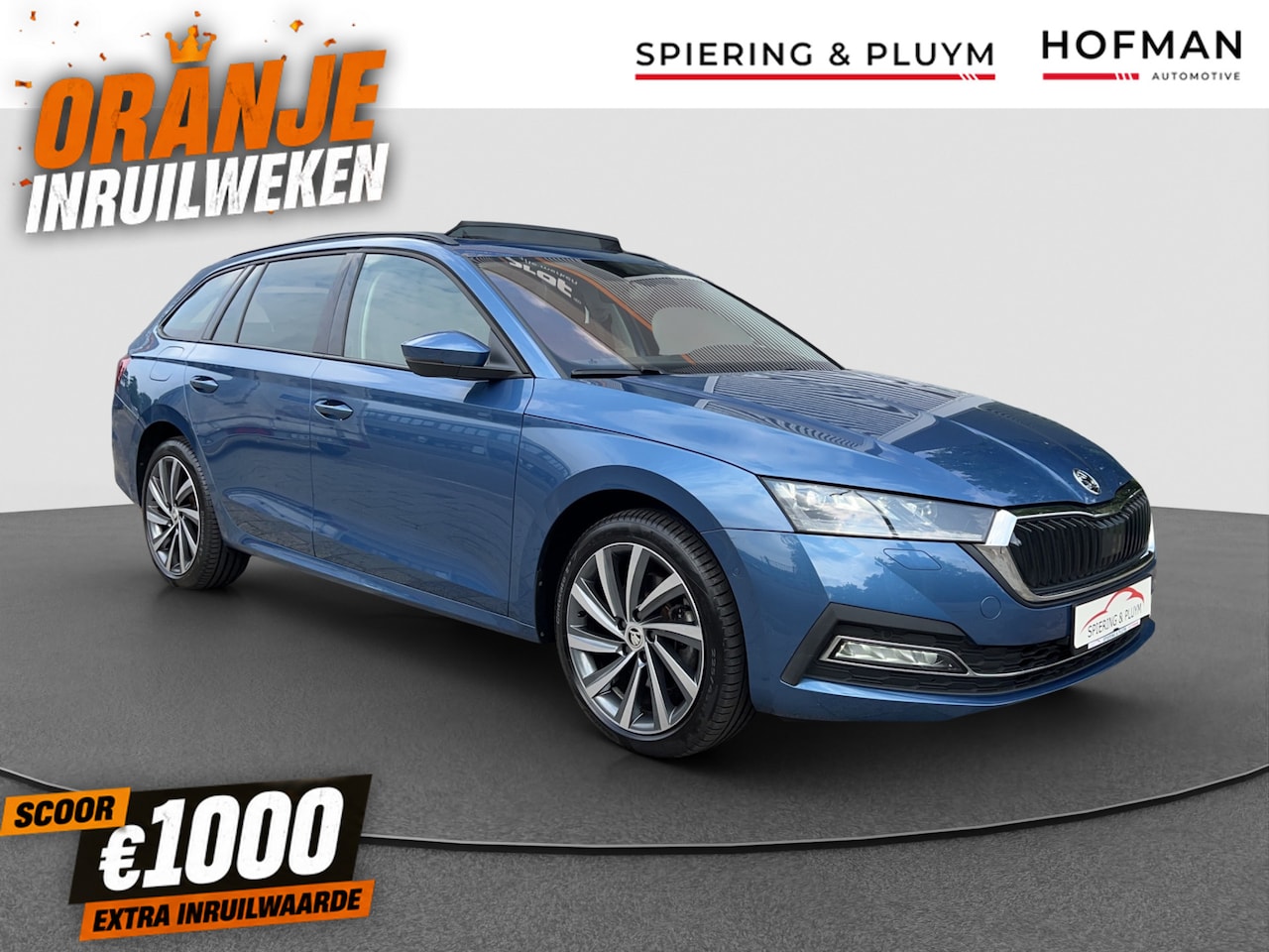 Skoda Octavia Combi - 1.4 TSI iV PHEV Business Edition Plus | Panorama | Keyless | Memory stoel - AutoWereld.nl