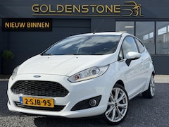 Ford Fiesta - 1.0 EcoBoost Titanium 2e Eigenaar, Navi, Clima, Cruise, Lm velgen, N.A.P, Dealer Onderhoud