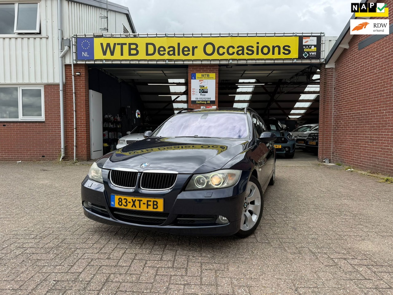 BMW 3-serie Touring - 320i High Executive 320i High Executive, Dealer oh. Trekhaak, Schuif/kantel dak. - AutoWereld.nl