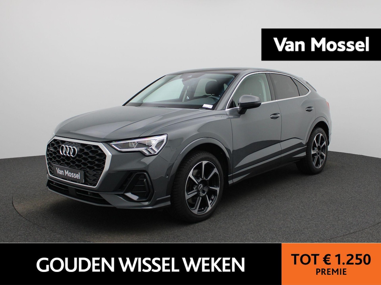 Audi Q3 Sportback - 40 TFSI quattro S Edition | TREKHAAK | CAMERA | STOELVERWARMING | SCHUIFDAK | SPORTSTOELEN - AutoWereld.nl