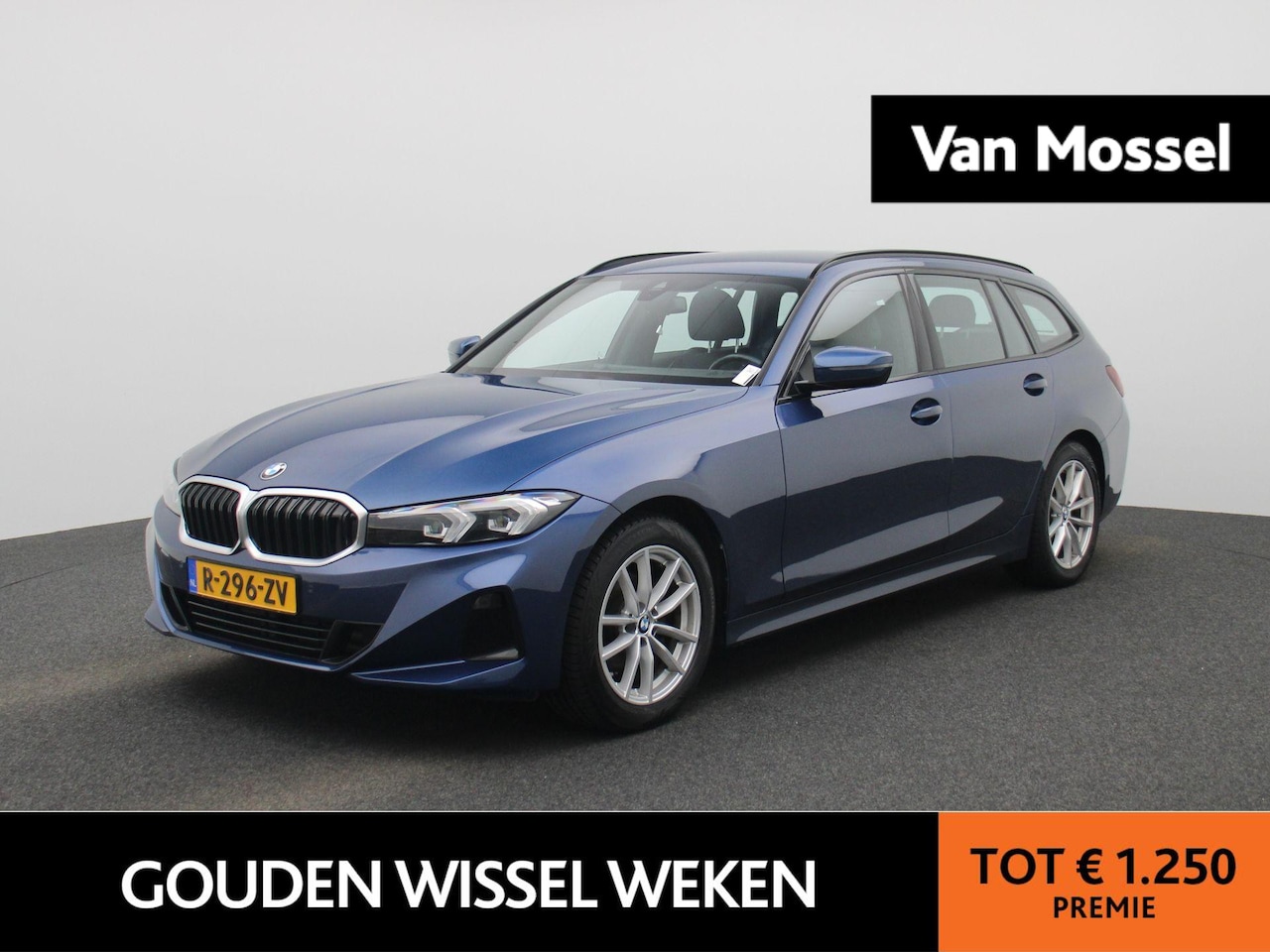 BMW 3-serie Touring - 318i AUTOMAAT | LEDER | NAVIGATIE | APPLE CARPLAY | PARKEERSENSOREN - AutoWereld.nl
