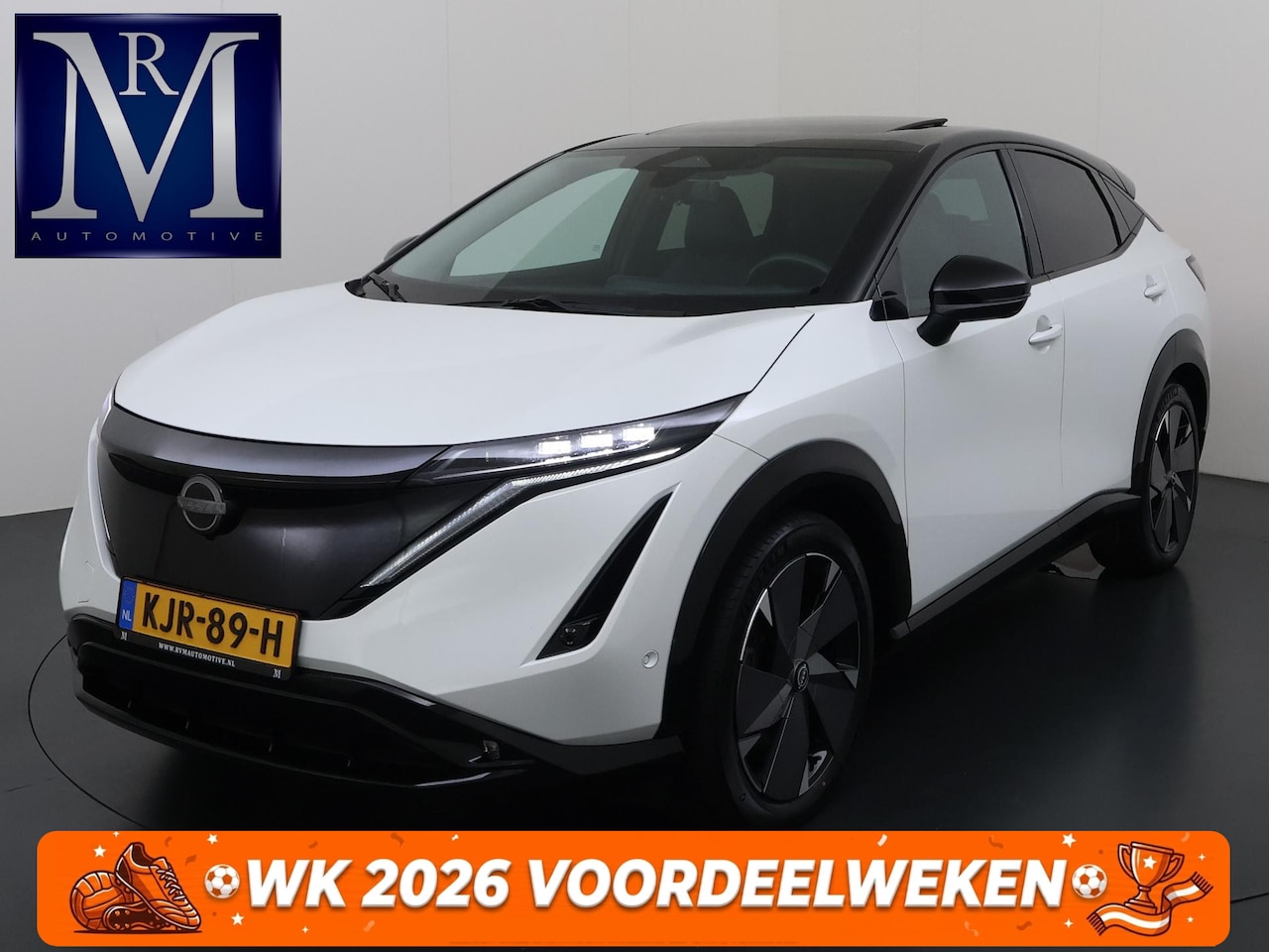 Nissan Ariya - e-4ORCE Evolve 91 kWh VAN: 37.900,- VOOR: 34.440,- UW WKVOORDEEL: 3.460,- | SOH 99% | TOPS - AutoWereld.nl