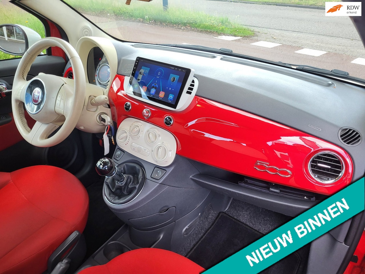 Fiat 500 - 0.9 TwinAir Pop AIRCO,NAVIGATIE - AutoWereld.nl