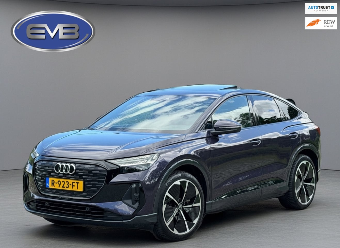 Audi Q4 Sportback e-tron - 35 S edition 55 kWh, 2 X S-LINE, panoramadak, achteruitrijcamera, 1/2 lederen sportinterie - AutoWereld.nl