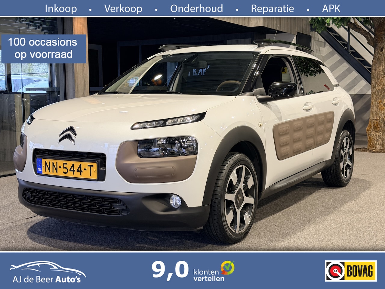 Citroën C4 Cactus - 1.2 PureTech Business Plus Panorama | Camera | Navigatie | Cruise - AutoWereld.nl