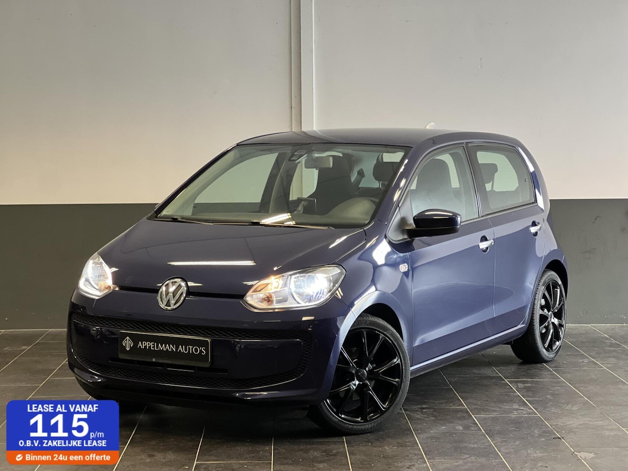 Volkswagen Up! - 1.0 move up! BlueMotion NAP|Navi|Airco|Xenon| - AutoWereld.nl
