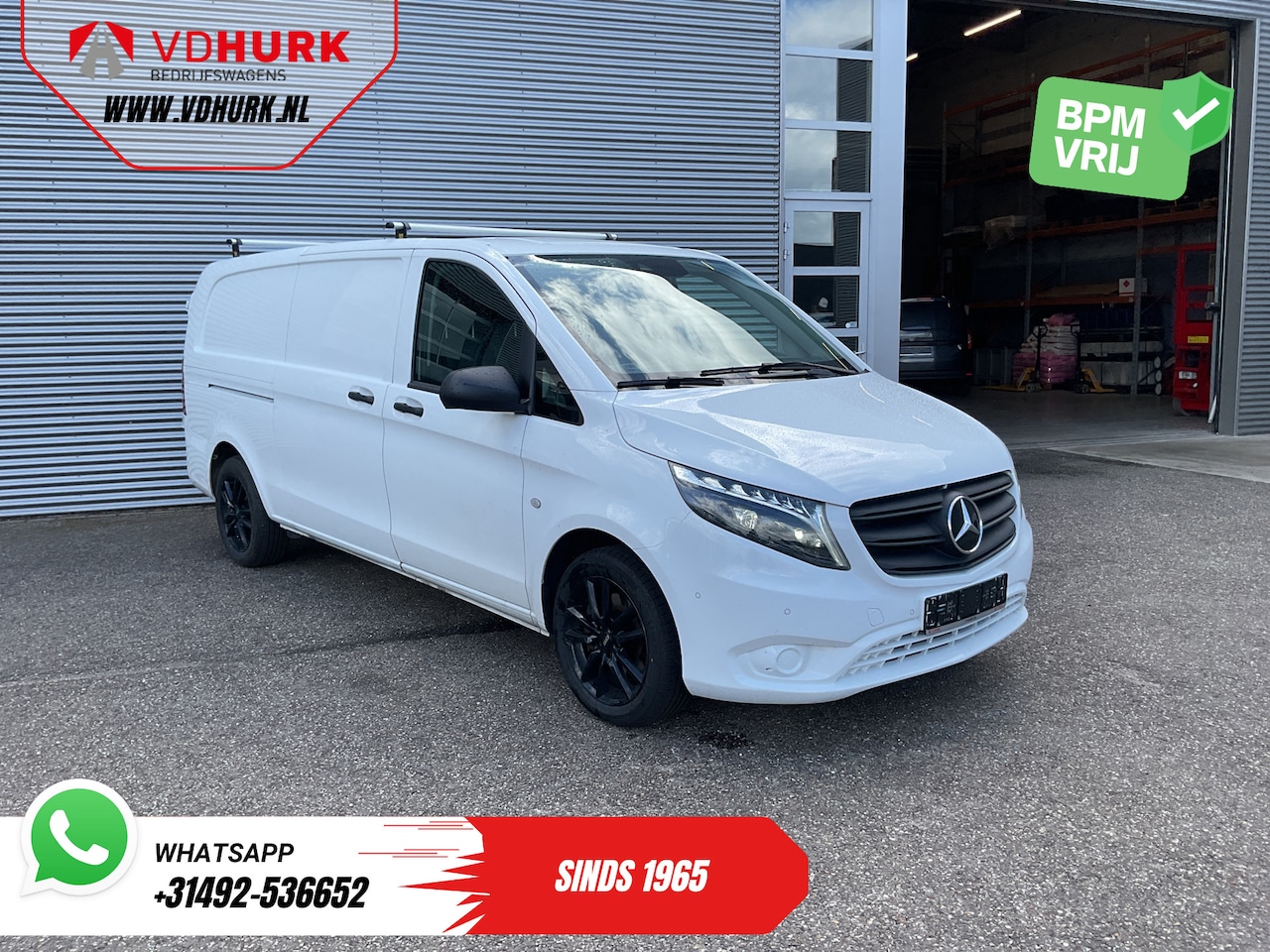 Mercedes-Benz Vito - 119 CDI Aut. L3 LED/ Carplay/ Stoelverw./ Standkachel/ Navi/ Cruise/ Camera/ Airco/ 17”LMV - AutoWereld.nl