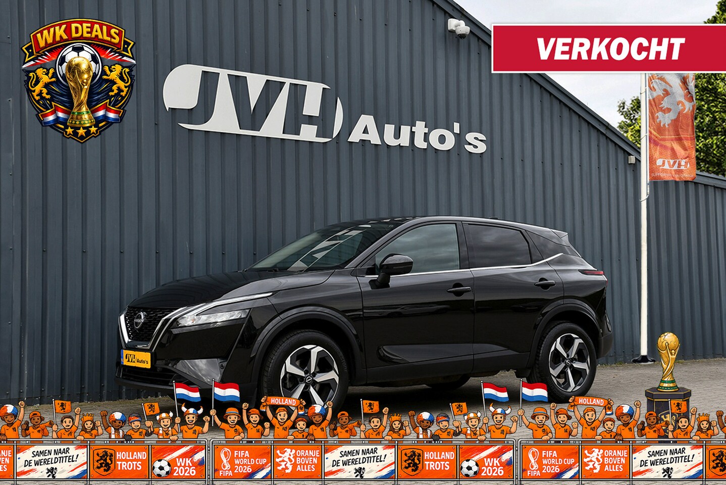 Nissan Qashqai - 1.3 MHEV N-Connecta 12-2022 | BTW | Virtual CP | Cam360 | Navi - AutoWereld.nl