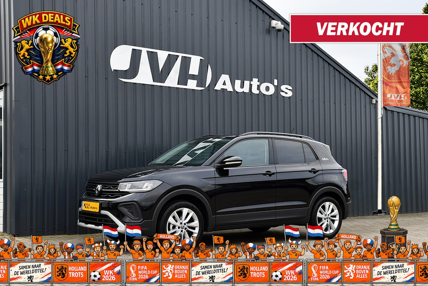 Volkswagen T-Cross - 1.0 TSi Life Sport 04-2025 | BTW | Virtual CP | 1/2Leder | Adapt.CC | AllSeason - AutoWereld.nl
