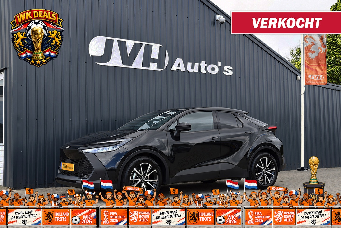 Toyota C-HR - 1.8 Hybrid 140 Dynamic 04-2025 (NwModel) | BTW | XXL Navi | PDC | PRG | 18 inch - AutoWereld.nl