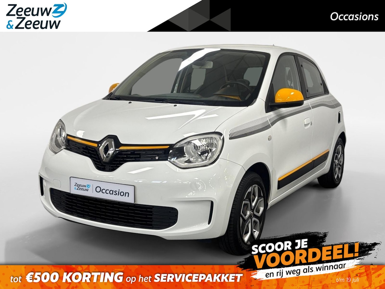 Renault Twingo - 1.0 SCe Collection AIRCO BLUETOOTH HOGE INSTAP ELECTRISCHE RAMEN 2 SLEUTEL 12 MAANDEN GARA - AutoWereld.nl