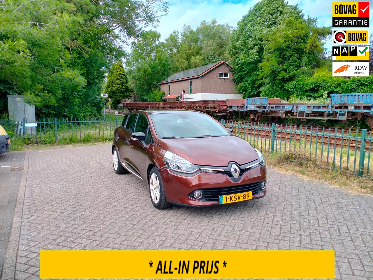 Renault Clio Estate - 0.9 TCe Dynamique Airco trekhaak panorama nieuwe motor 2024 ALLINPRIJS - AutoWereld.nl