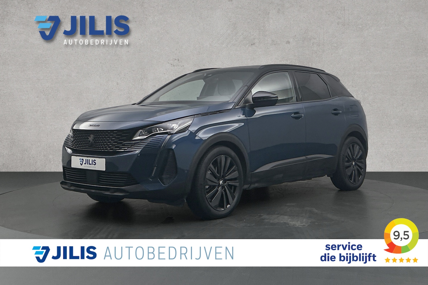 Peugeot 3008 - 1.6 HYbrid 225 GT Black Pack | Panoramadak | Adaptieve cruise control | LED koplampen - AutoWereld.nl