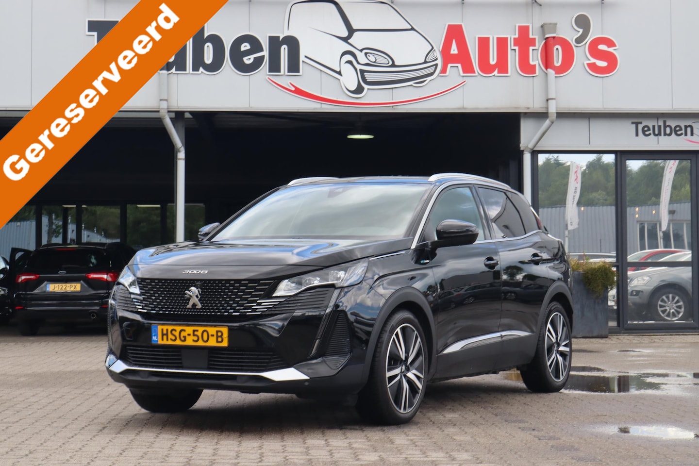 Peugeot 3008 - 1.6 HYbrid 225 GT Adaptive Cruise Control, Panorama dak, Elektrische stoel met geheugen - AutoWereld.nl