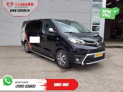 Toyota ProAce Worker - 2.0 DC Dubbel Cabine Dealer Ond./ 2.5T Trekverm./ Navi/ Carplay/ Leder/ Camera/ Climate/ P