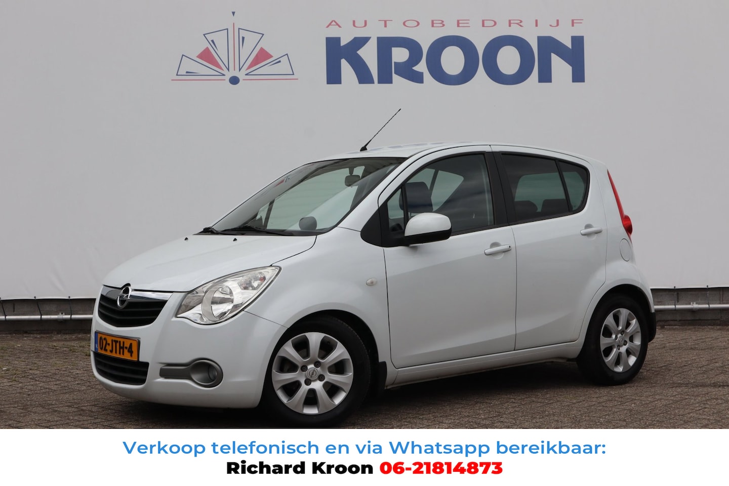 Opel Agila - 1.2 Enjoy I Automaat I Trekhaak - AutoWereld.nl