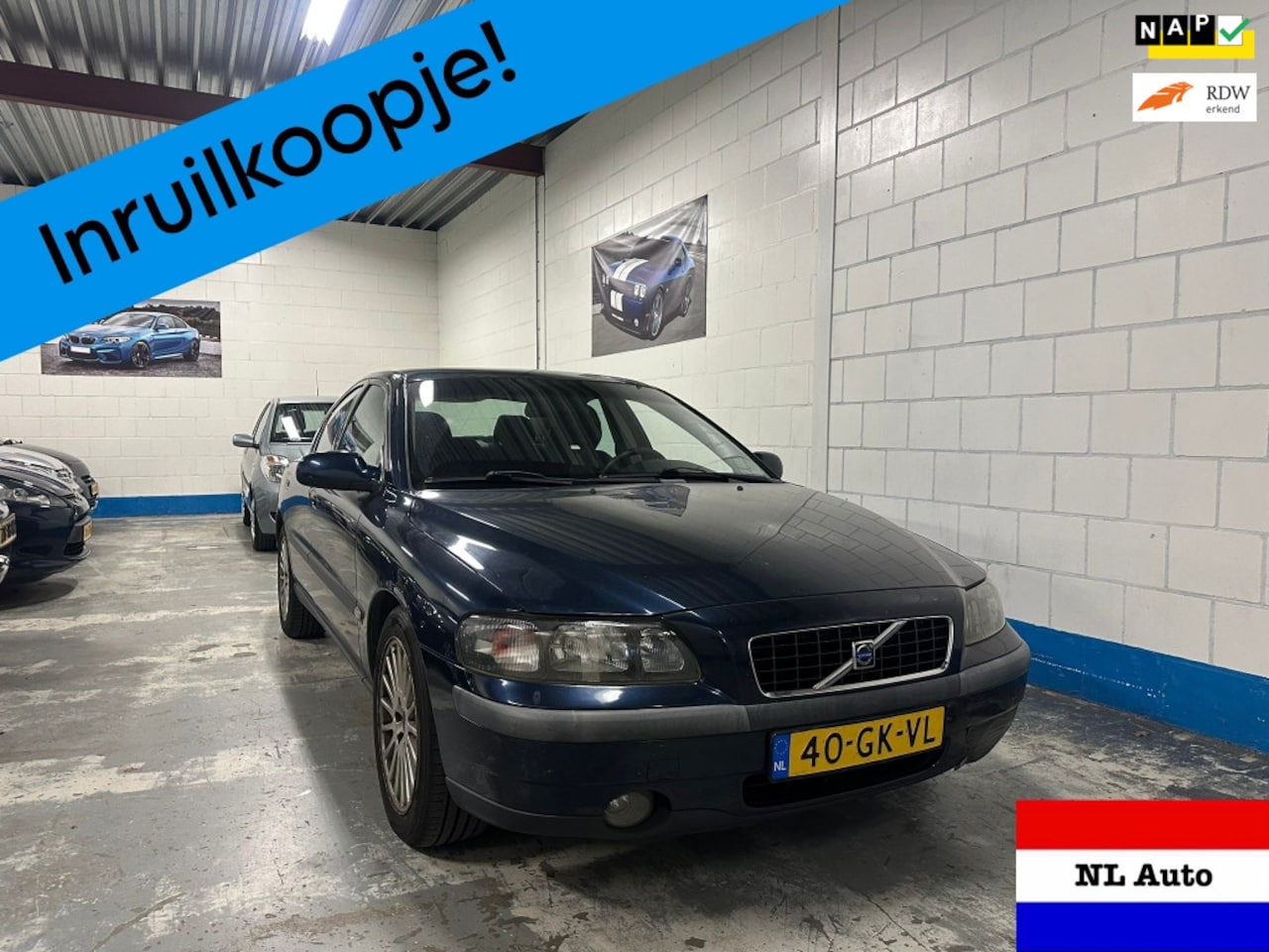 Volvo S60 - 2.4 Edition Airco/Cruis/Elek/Lmv/Nap/Inruilkoopje! - AutoWereld.nl