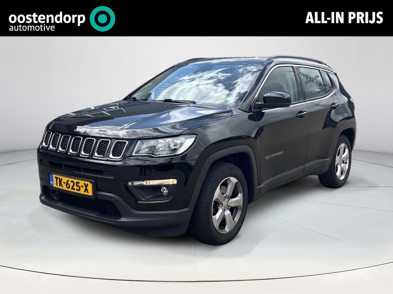 Jeep Compass - 1.4 MultiAir Longitude | Achteruitrijcamera | Parkeersensoren | Cruise Control | Rijklaarp - AutoWereld.nl