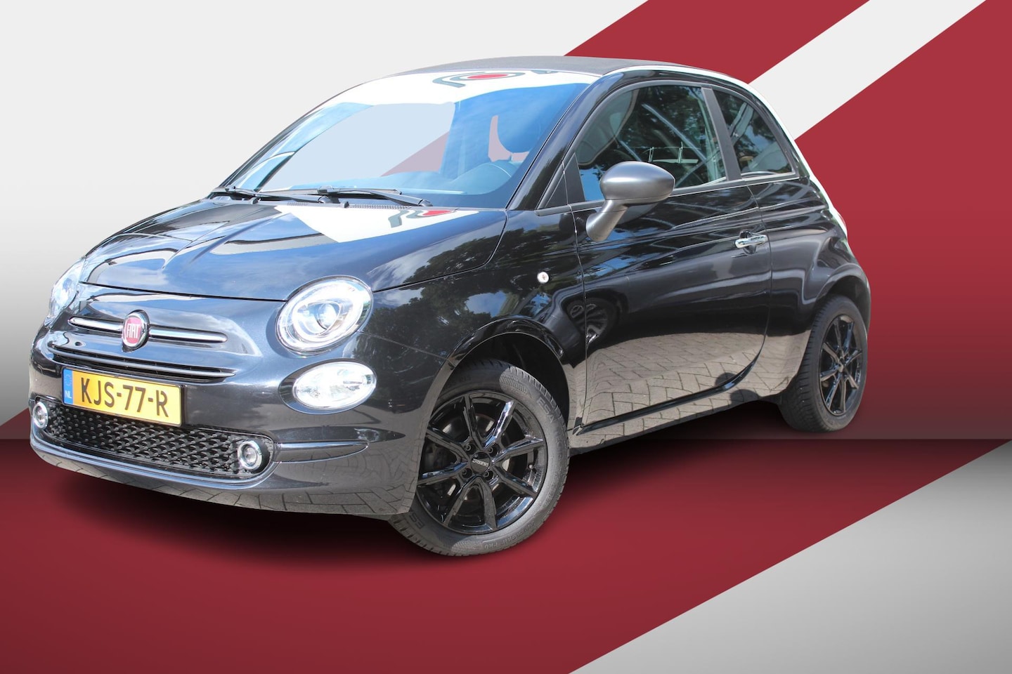 Fiat 500 C - 1.0 Hybrid Dolcevita Vouwdak,Airco - AutoWereld.nl