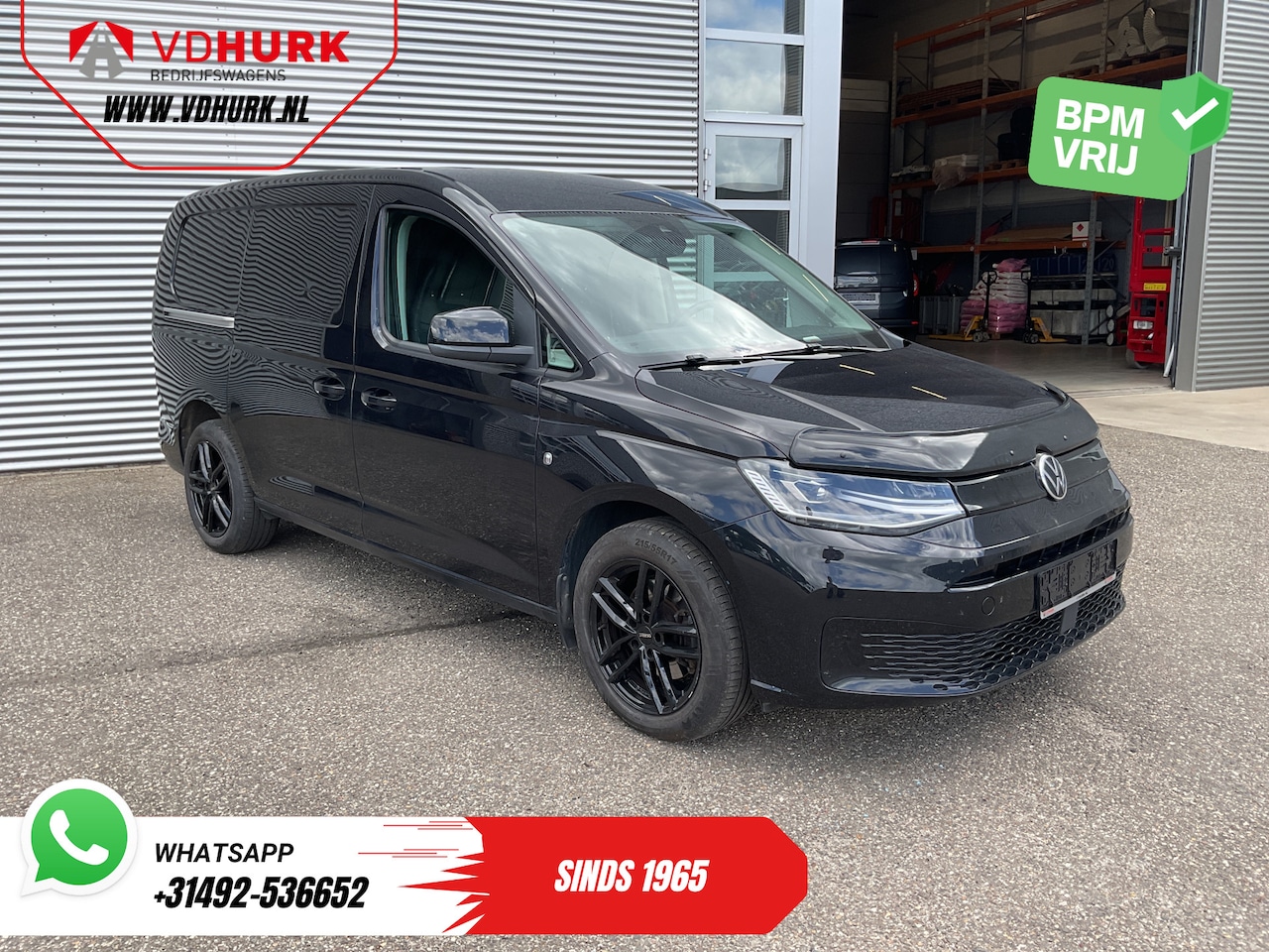 Volkswagen Caddy Cargo Maxi - 2.0 TDI 125 pk DSG Aut. LED/ Carplay/ Standkachel/ Stoelverw./ Cruise/ Camera/ Airco/ 17”L - AutoWereld.nl
