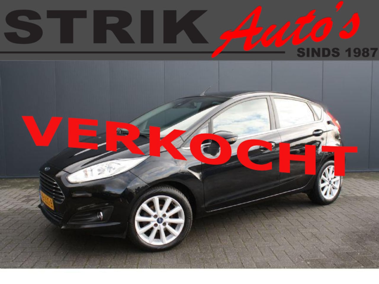 Ford Fiesta - 1.0 EcoBoost Titanium RIJKLAAR - NAVIGATIE - TREKHAAK - PDC - CRUISE CONTROL - AutoWereld.nl