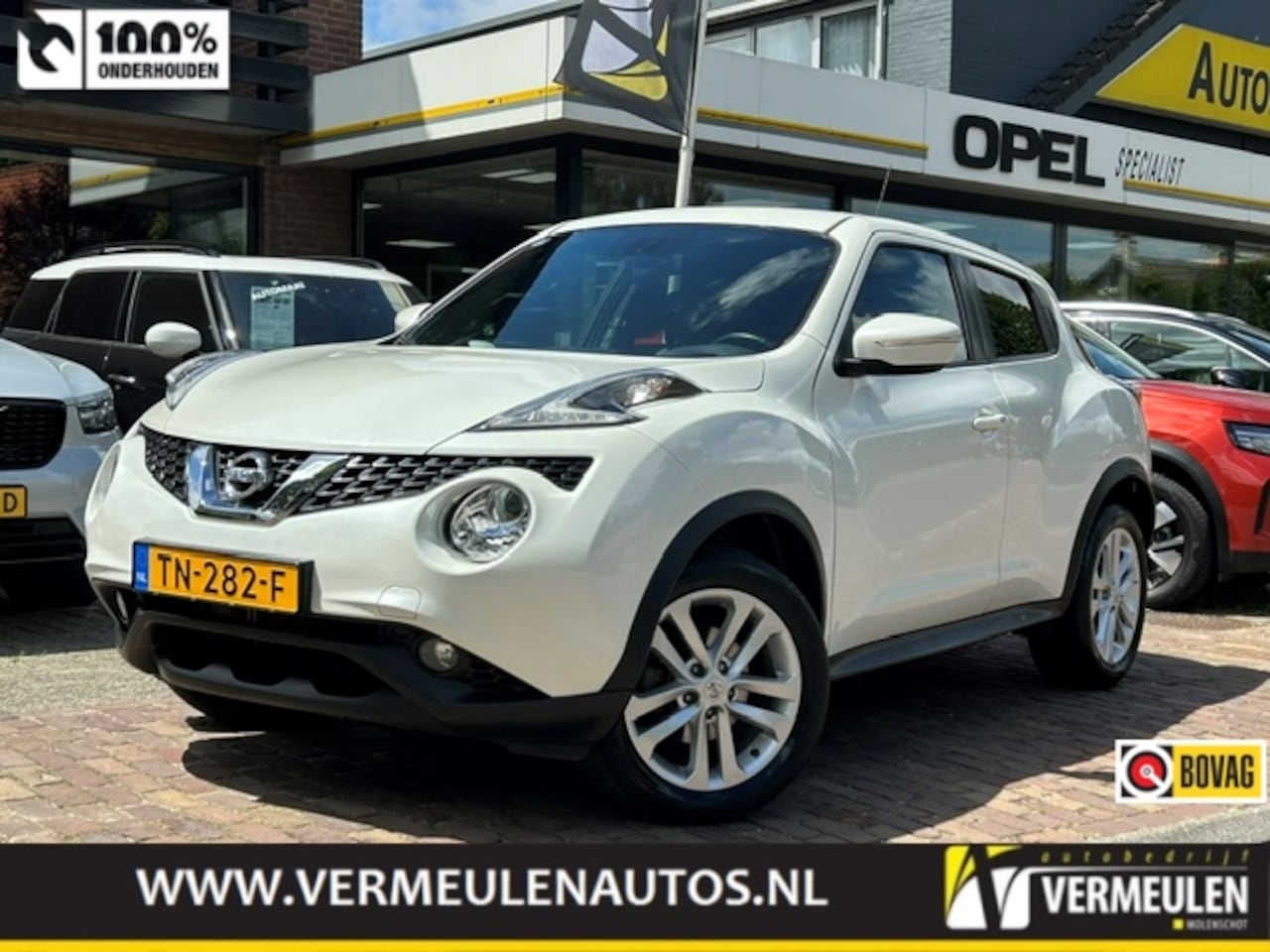 Nissan Juke - 1.2 DIG-T 115PK 2WD N-Connecta + 17"/ Navi/ Clima/ Cruise/ Camera/ NL auto - AutoWereld.nl