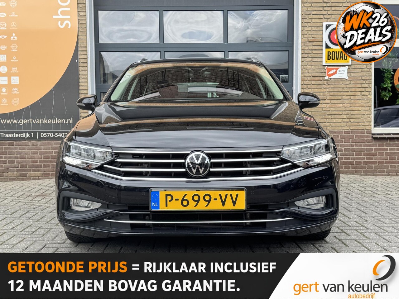 Volkswagen Passat Variant - 1.5 TSI 150pk DSG AUTOMAAT BUSINESS LED/CARPLAY/ACC-CRUISE/TREKHAAK/NL-AUTO/1E EIG. - AutoWereld.nl