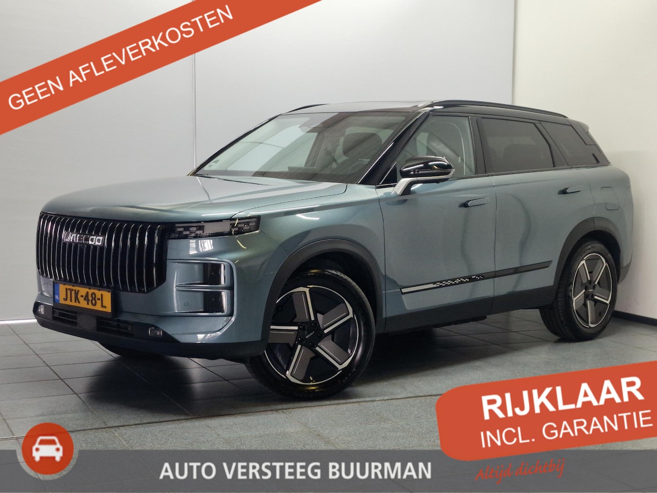 Jaecoo 7 - 1.5 GDI SHS-P Exclusive DEMODEAL / Two-Tone / Panoramisch schuif / kanteldak / Luxe ledere - AutoWereld.nl