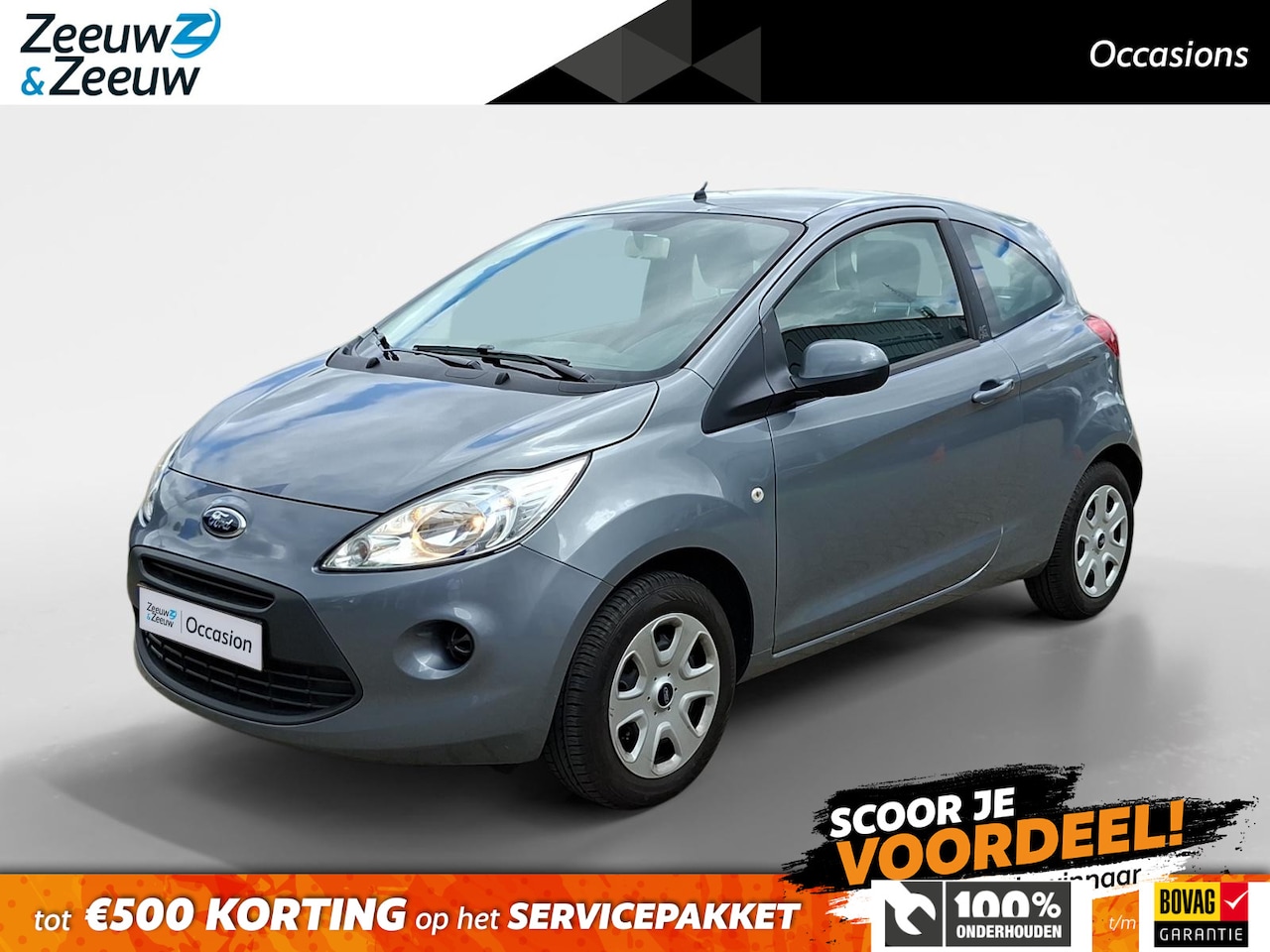 Ford Ka - 1.2 Style start/stop | Dealeronderhouden | Airco | Inclusief gratis winterbanden set | Dis - AutoWereld.nl
