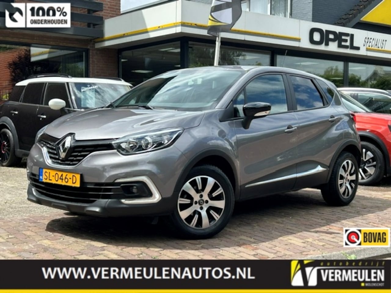 Renault Captur - 0.9 TCe 90PK Limited + 16"/ Navi/ Airco/ Cruise/ Bluetooth/ Trekhaak - AutoWereld.nl
