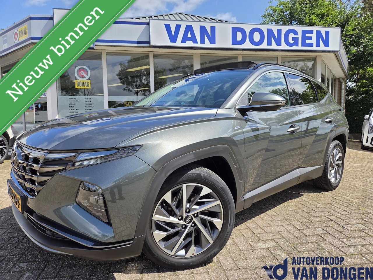Hyundai Tucson - 1.6 T-GDI MHEV Comfort Smart SKY | Elektr. achterklep / Panorama - AutoWereld.nl