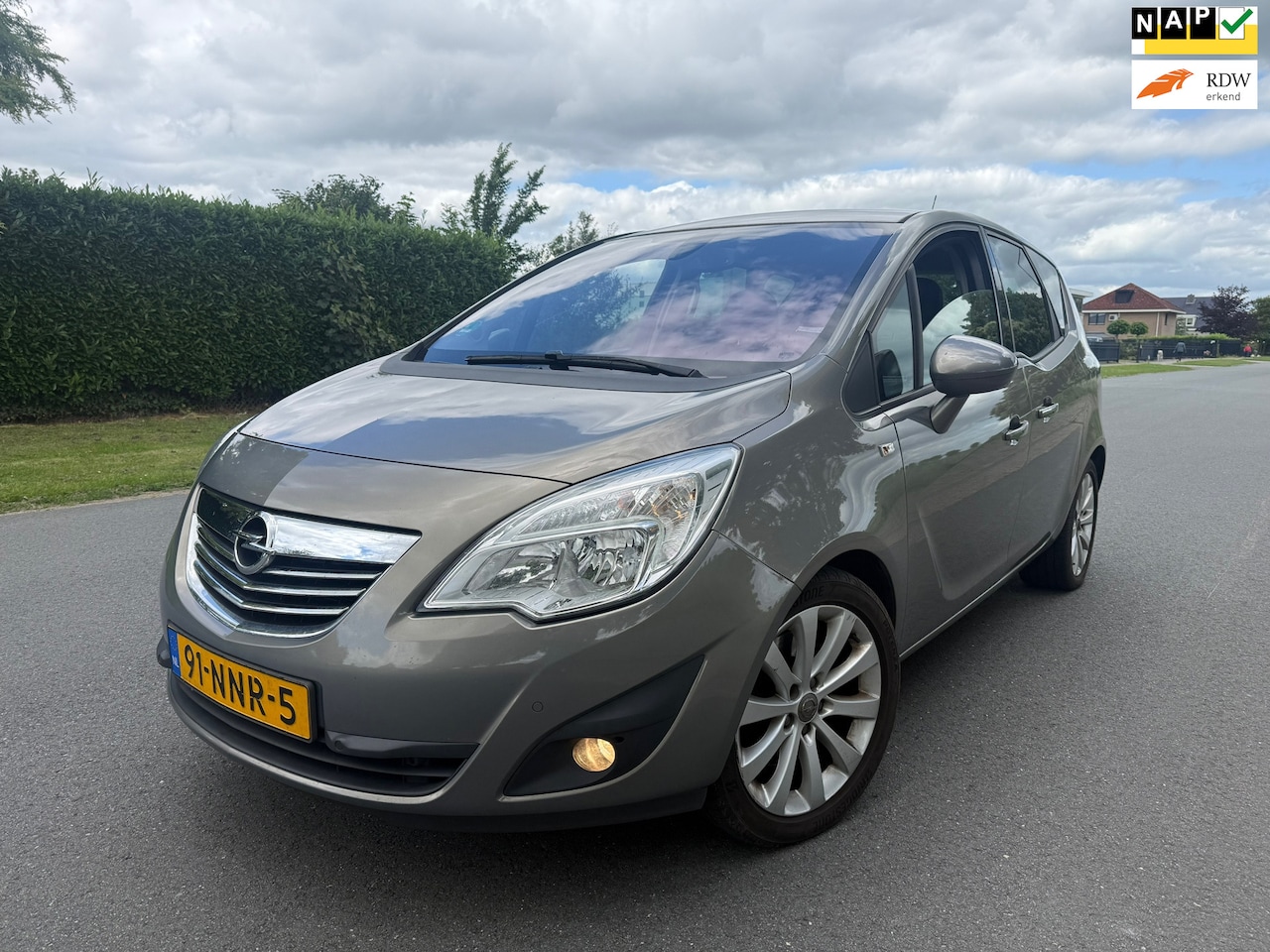Opel Meriva - 1.4 Turbo Cosmo NAP/APK/AIRCO/VELGEN - AutoWereld.nl
