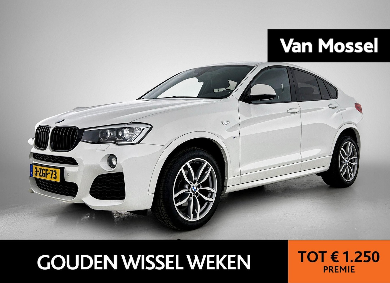 BMW X4 - xDrive20i Executive | M SPORT PAKKET | NAVIGATIE | BLEUTOOTH | ELEKTRISCHE ACHTERKLEP | - AutoWereld.nl