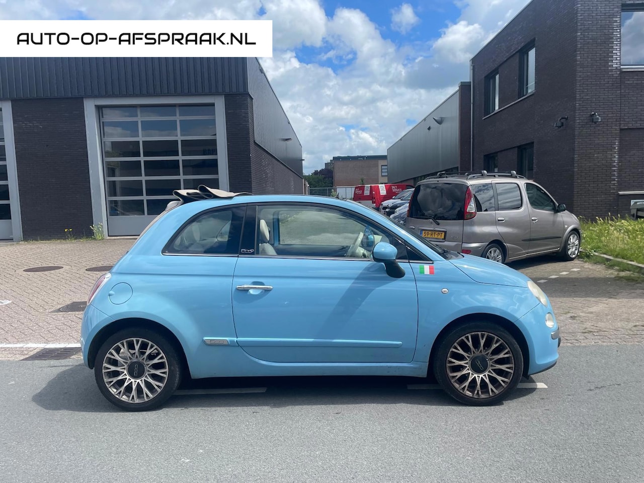 Fiat 500 C - 1.2 Lounge Cabrio Automaat Clima PDC - AutoWereld.nl